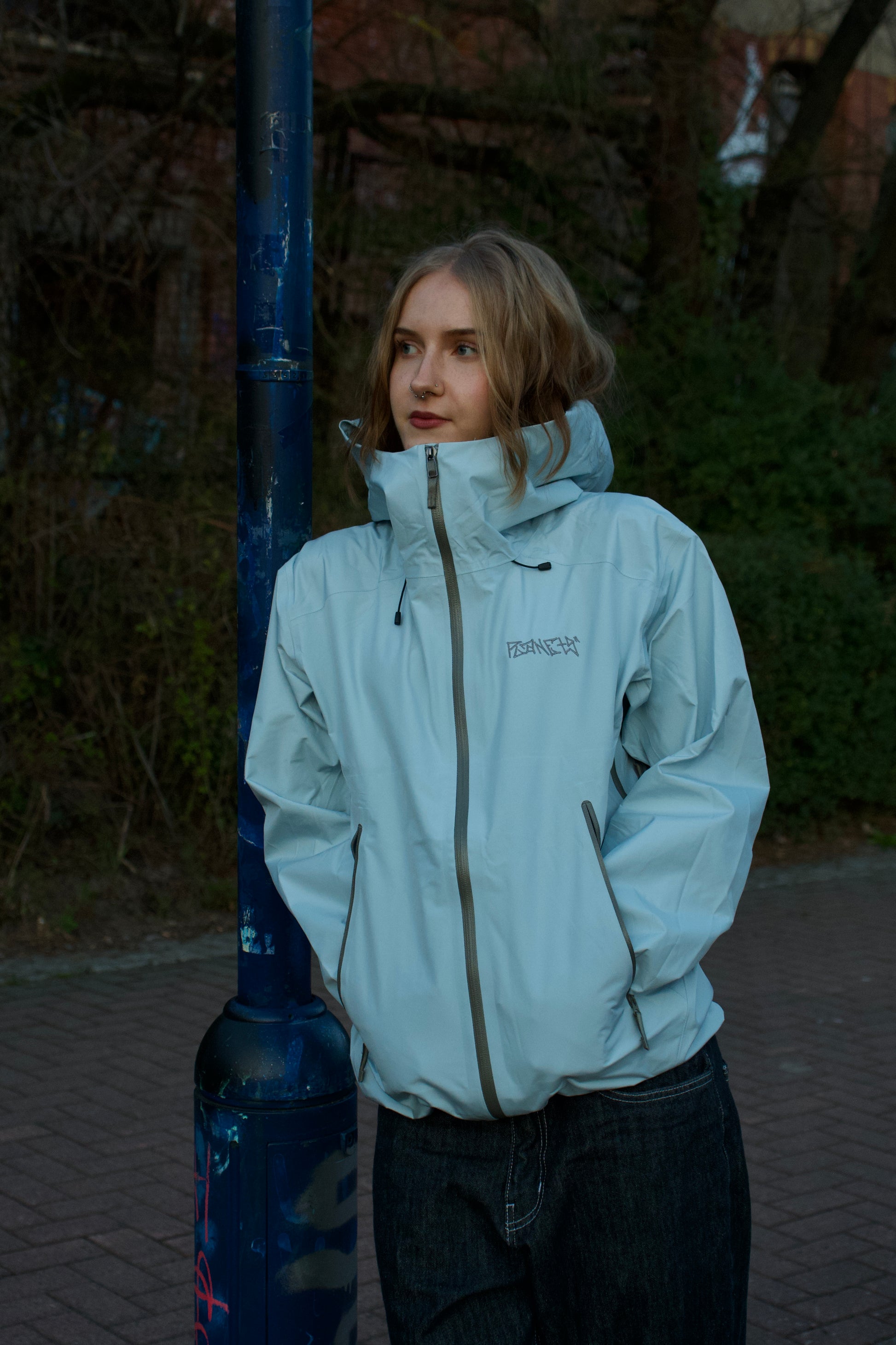 PLANET9 LIGHT BLUE JACKET