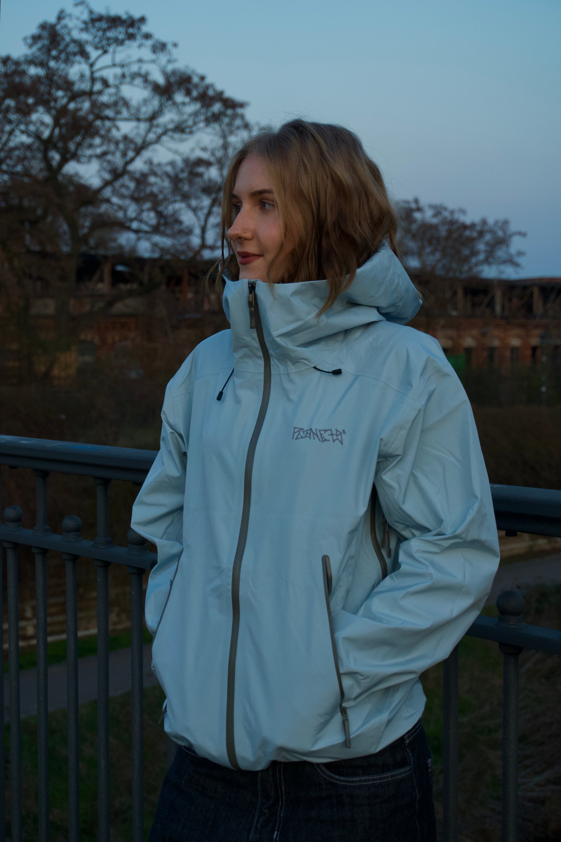 PLANET9 LIGHT BLUE JACKET