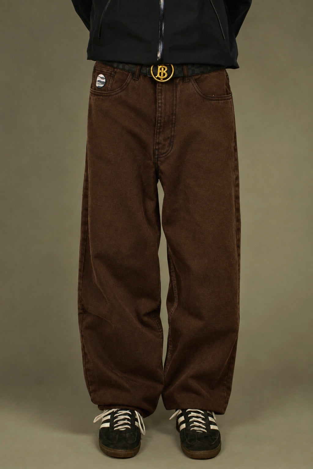 BROWN DENIM