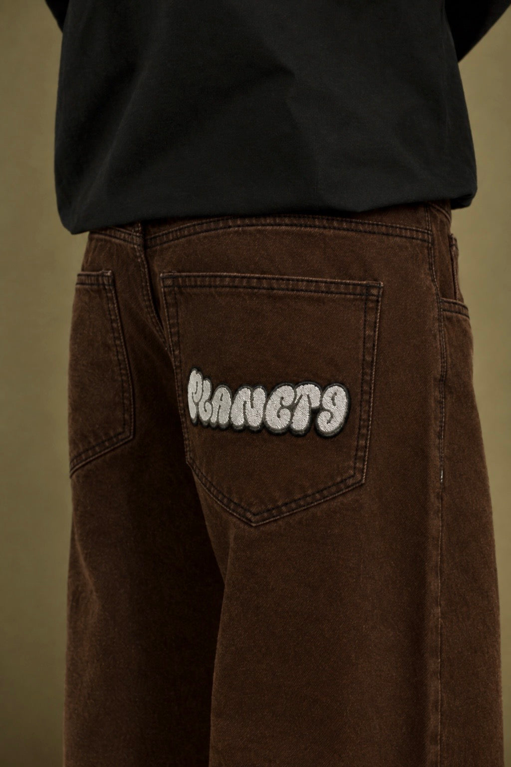 BROWN DENIM