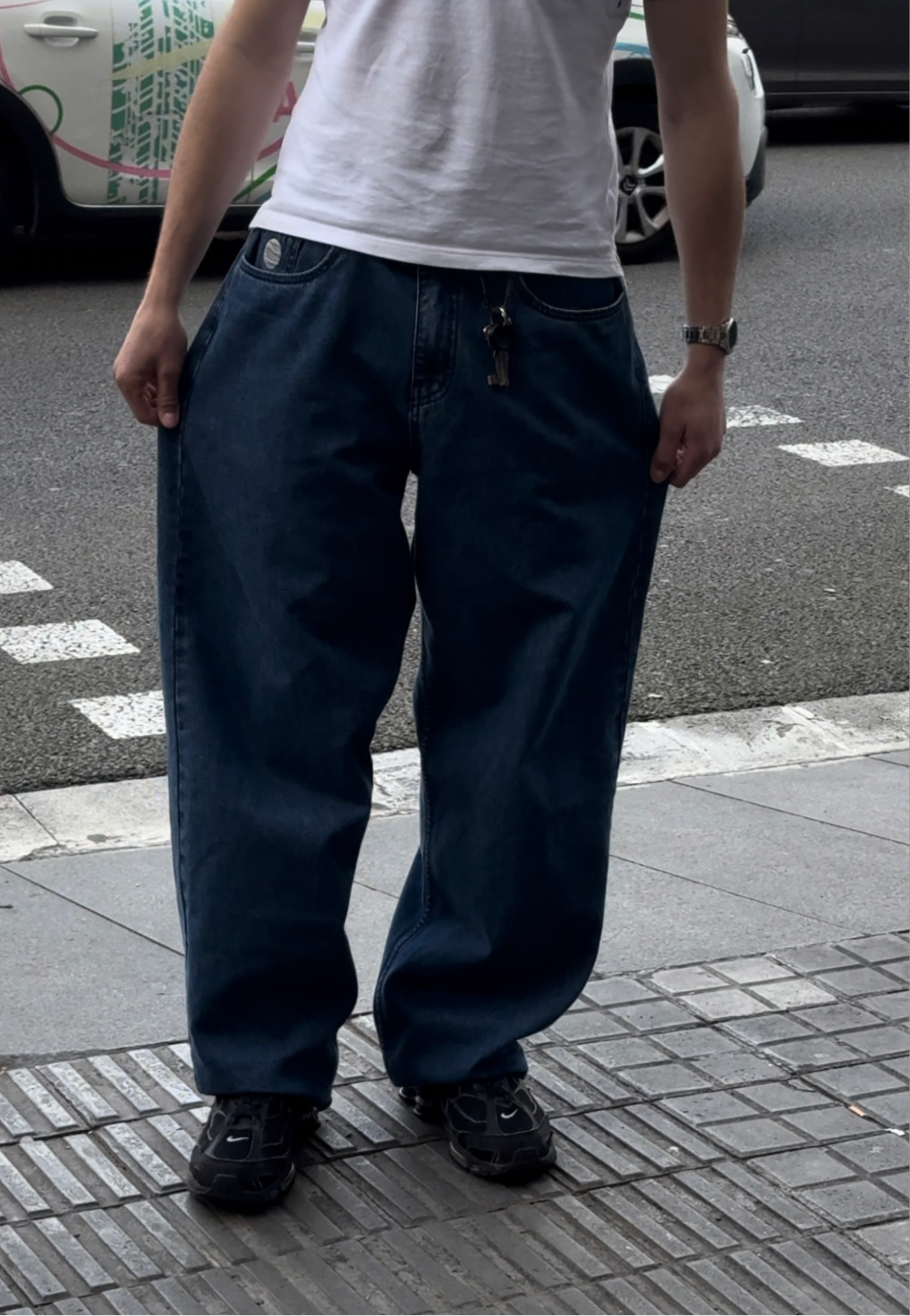 PLANET PANTS DARK BLUE