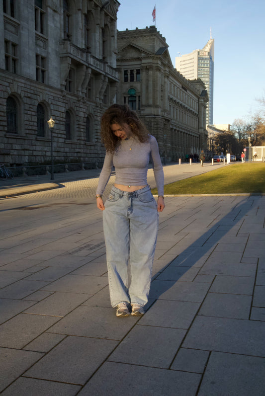 PLANET PANTS LIGHT BLUE